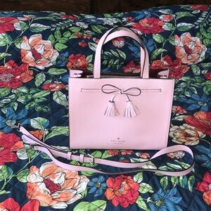 Kate Spade hayes small lavender satchel
